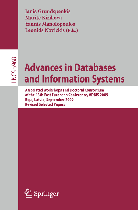 Advances in Databases and Information Systems - 