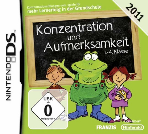 Nintendo DS Konzentration und Aufmerksamkeit 2011