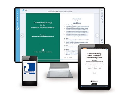 Gesetzessammlung für die kommunale Vollstreckungspraxis - Digital - 