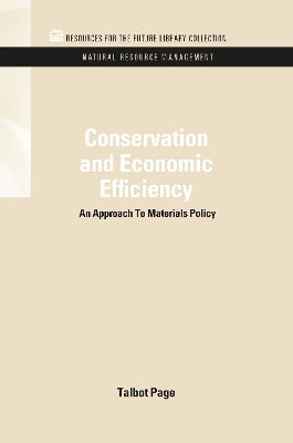 Conservation and Economic Efficiency - Talbot Page