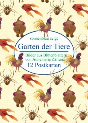 Garten der Tiere, 12 Postkarten - 