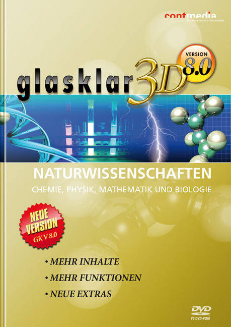 glasklar 3D Naturwissenschaften - Chemie, Physik, Mathematik und Biologie