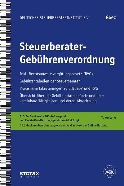 Steuerberatergebührenverordnung - Christoph Goez