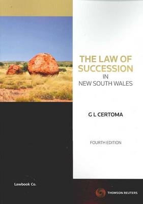 The Law of Succession in NSW - G L Certoma