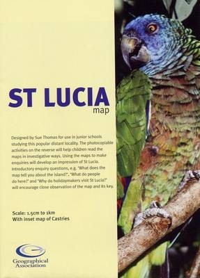 St. Lucia Map - Sue Thomas