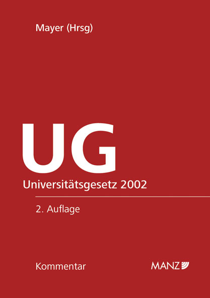 Kommentar zum Universitätsgesetz 2002 - 