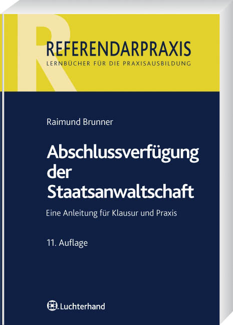 Abschlussverfügung der Staatsanwaltschaft - Raimund Brunner