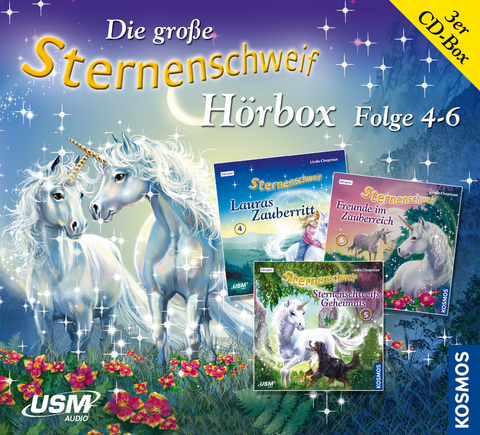 Die große Sternenschweif Hörbox Folgen 4-6 (3 Audio CDs) - Linda Chapman