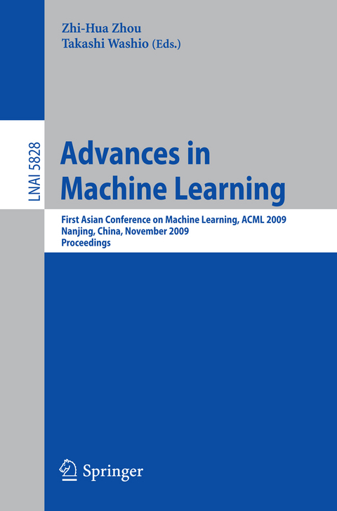 Advances in Machine Learning - 