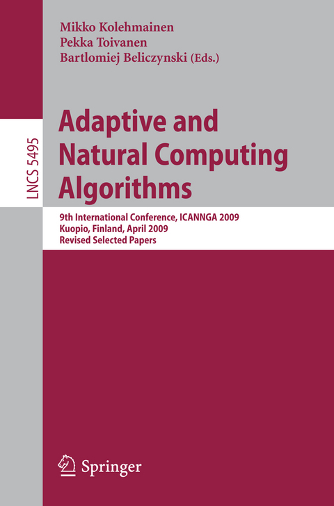 Adaptive and Natural Computing Algorithms - 