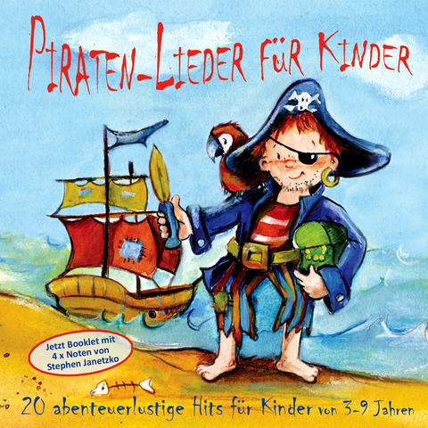 Piraten-Lieder für Kinder - Stephen Janetzko, Rolf Krenzer