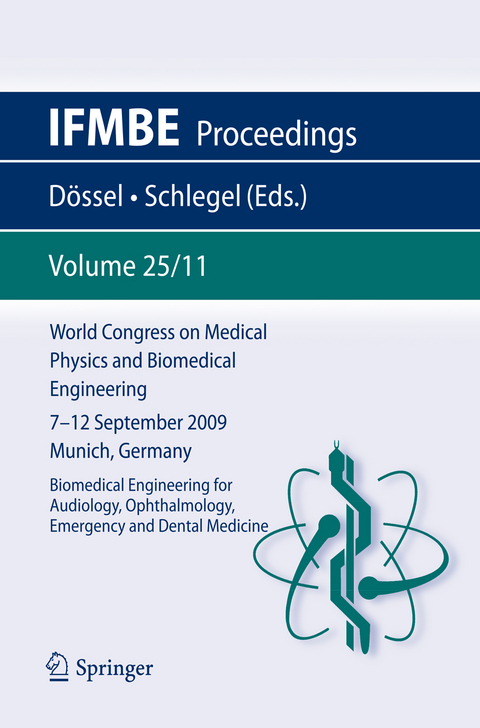 World Congress on Medical Physics and Biomedical Engineering September 7 - 12, 2009 Munich, Germany - 