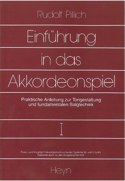 Einführung in das Akkordeonspiel - Rudolf Pillich