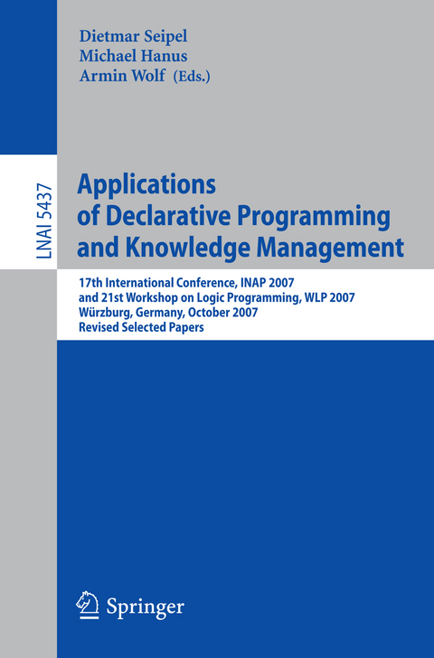 Applications of Declarative Programming and Knowledge Management - 