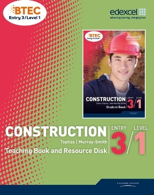 BTEC Entry 3/Level 1 Construction Teaching Book and Resource Disk - Simon Topliss