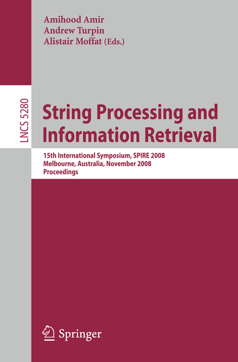 String Processing and Information Retrieval - 