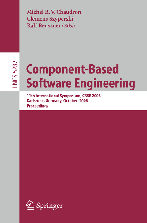 Component-Based Software Engineering - 