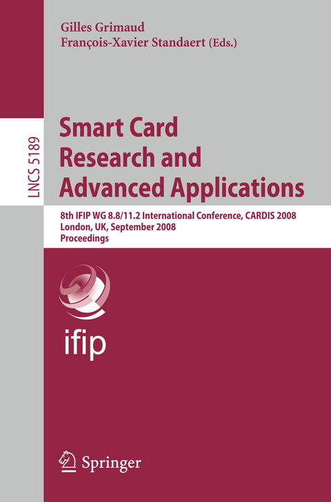 Smart Card Research and Advanced Applications - 