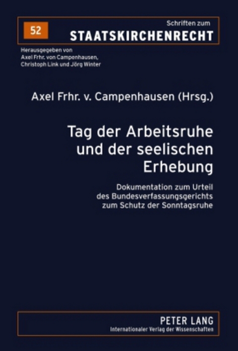 Tag der Arbeitsruhe und der seelischen Erhebung - 