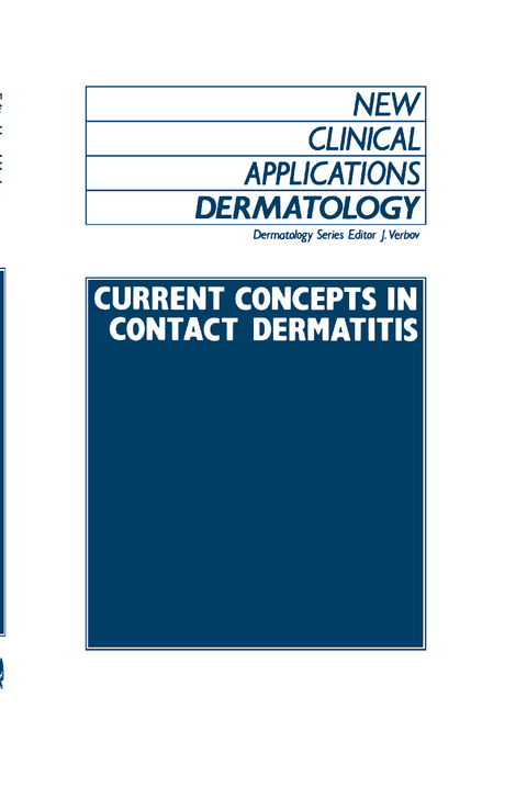 Current Concepts in Contact Dermatitis - 