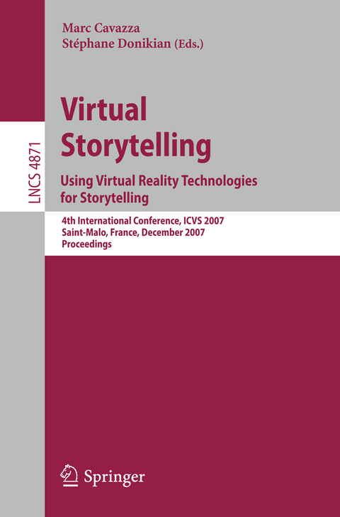 Virtual Storytelling. Using Virtual Reality Technologies for Storytelling - 