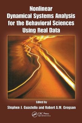 Nonlinear Dynamical Systems Analysis for the Behavioral Sciences Using Real Data - 