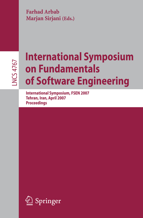 International Symposium on Fundamentals of Software Engineering - 