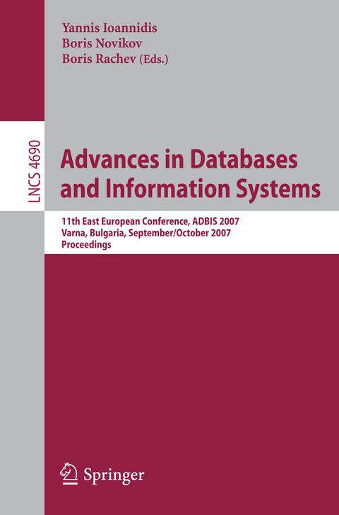 Advances in Databases and Information Systems - 