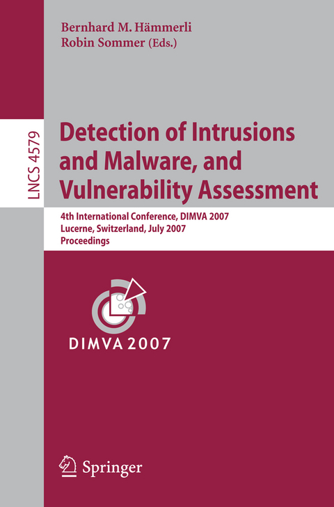 Detection of Intrusions and Malware, and Vulnerability Assessment - 