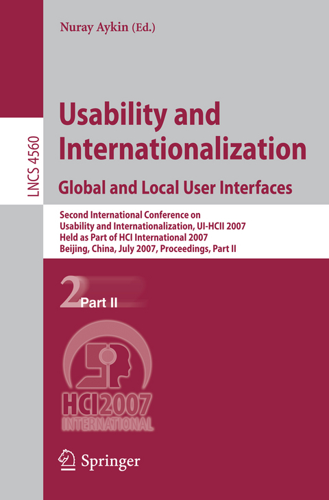 Usability and Internationalization. Global and Local User Interfaces - 