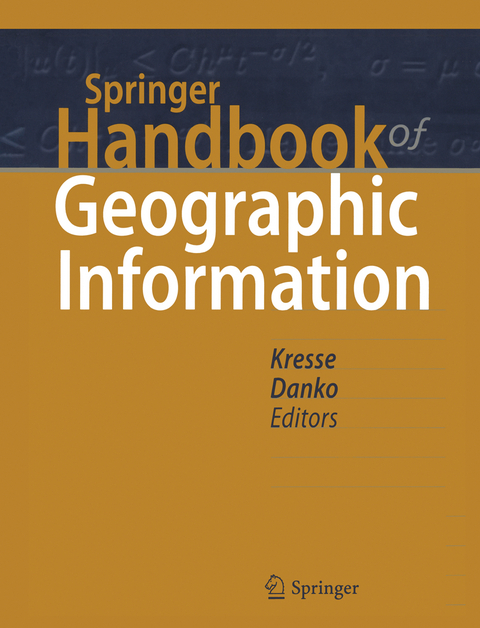 Springer Handbook of Geographic Information - 