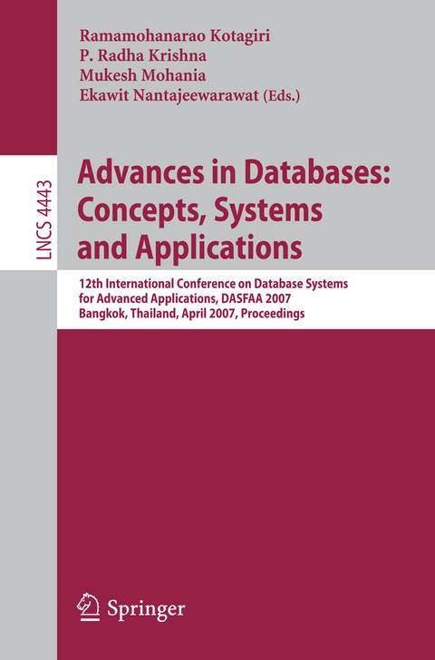 Advances in Databases: Concepts, Systems and Applications - 