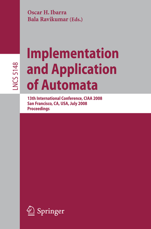 Implementation and Applications of Automata - 