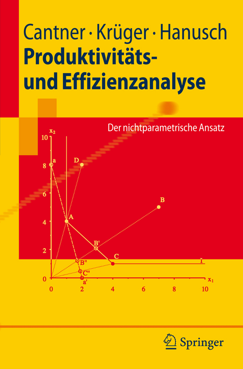 Produktivitäts- und Effizienzanalyse - UWE CANTNER, Jens Krüger, Horst Hanusch