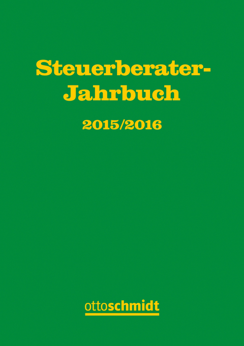 Steuerberater-Jahrbuch 2015/2016 - 