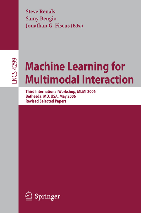 Machine Learning for Multimodal Interaction - 