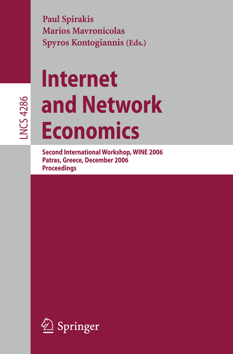 Internet and Network Economics - 