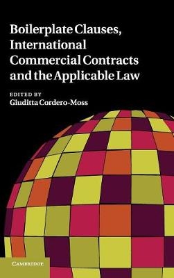 Boilerplate Clauses, International Commercial Contracts and the Applicable Law - 