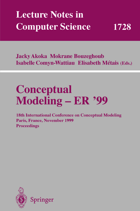 Conceptual Modeling ER'99 - 