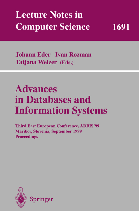 Advances in Databases and Information Systems - 