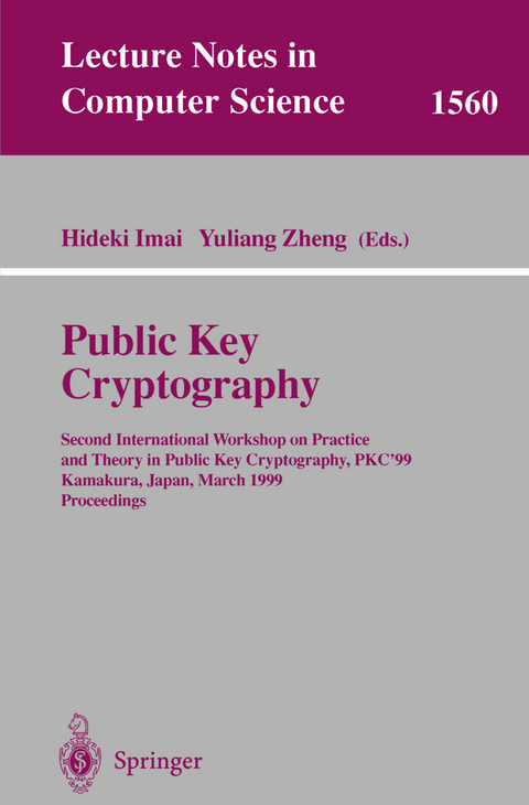 Public Key Cryptography - 