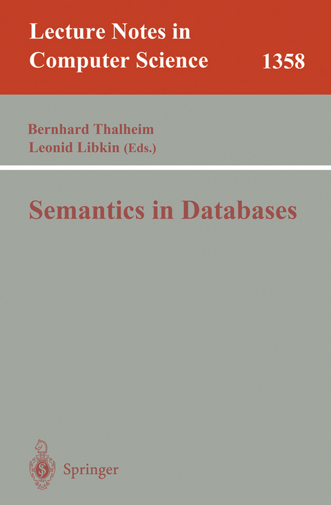 Semantics in Databases - 