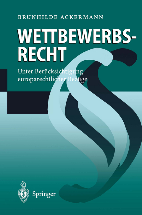 Wettbewerbsrecht - Brunhilde Ackermann