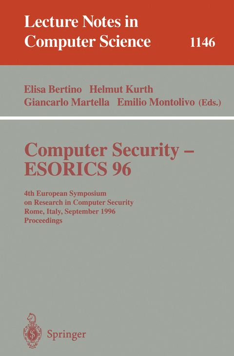 Computer Security - ESORICS 96 - 