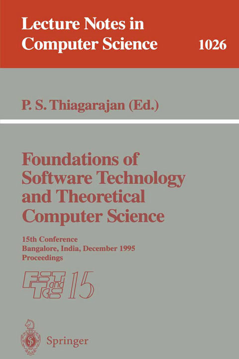 Foundations of Software Technology and Theoretical Computer Science - 