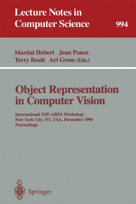 Object Representation in Computer Vision - 