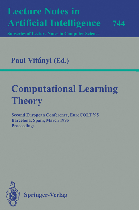 Computational Learning Theory - 