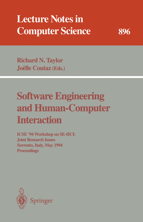 Software Engineering and Human-Computer Interaction - 