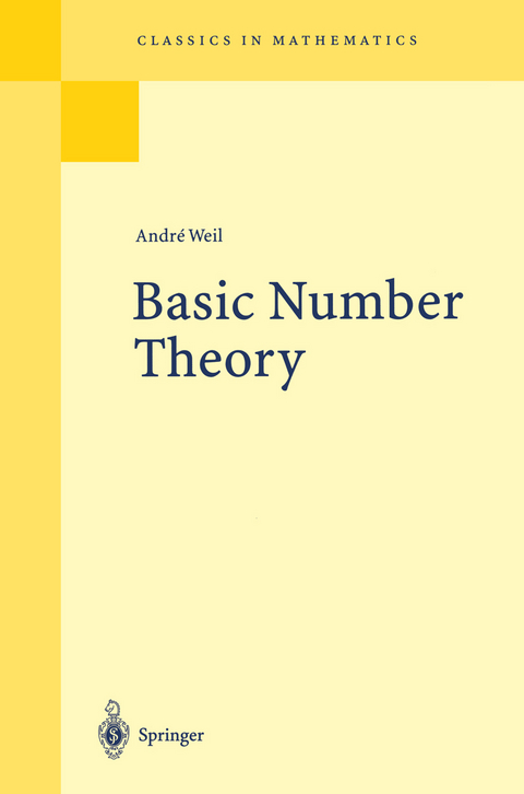 Basic Number Theory - Andre Weil