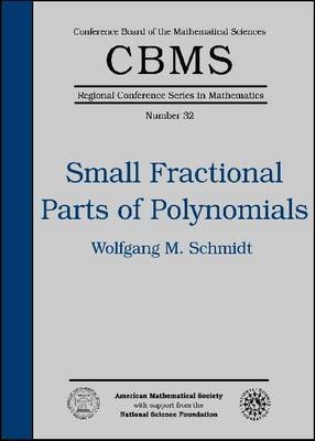 Small Fractional Parts of Polynomials - Wolfgang M. Schmidt